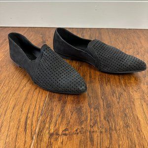 Free People "Ella" Pointed-Toe Suede Flats sz 6 NEW